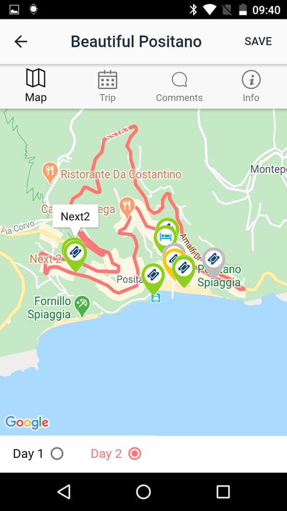 globespinning trip map